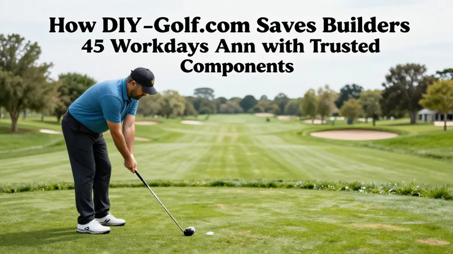 How DIY-Golf.com Saves Builders 45 Workdays Annually with Trusted Components