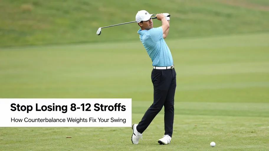Stop Losing 8-12 Strokes: How Counterbalance Weights Fix Your Swing