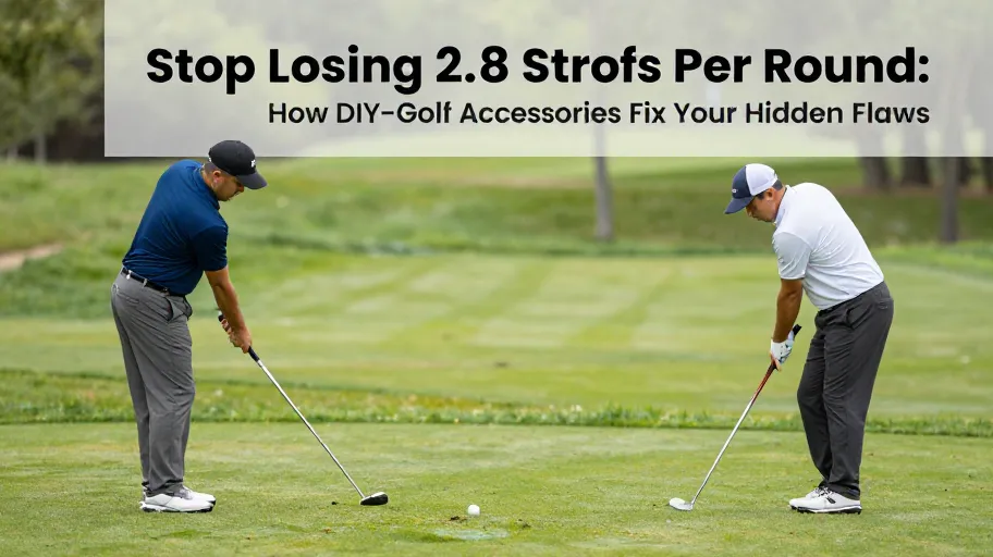 Stop Losing 2.8 Strokes Per Round: How DIY-Golf Accessories Fix Your Hidden Flaws