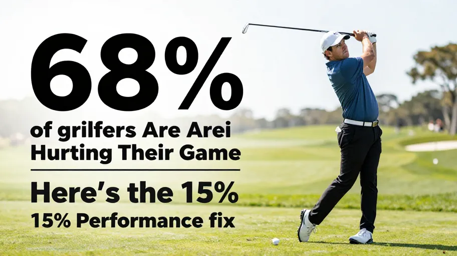 68% of Golfers Are Hurting Their Game—Here's the 15% Performance Fix