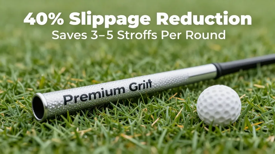 Premium Golf Grips: The 40% Slippage Reduction That Saves 3-5 Strokes Per Round