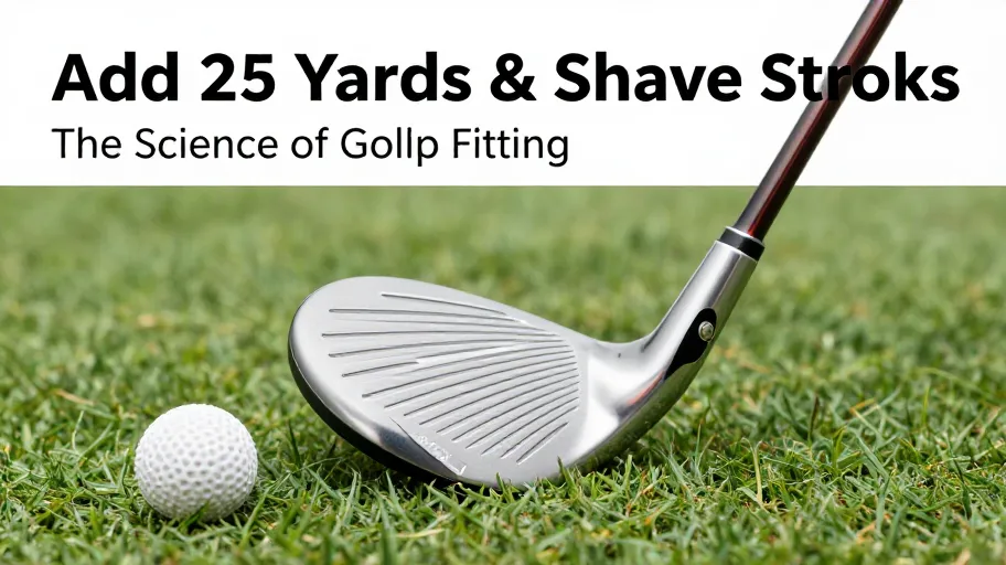 Add 25 Yards & Shave Strokes: The Science of Golf Club Fitting