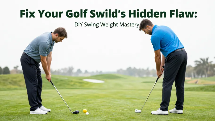 Fix Your Golf Swing's Hidden Flaw: DIY Swing Weight Mastery