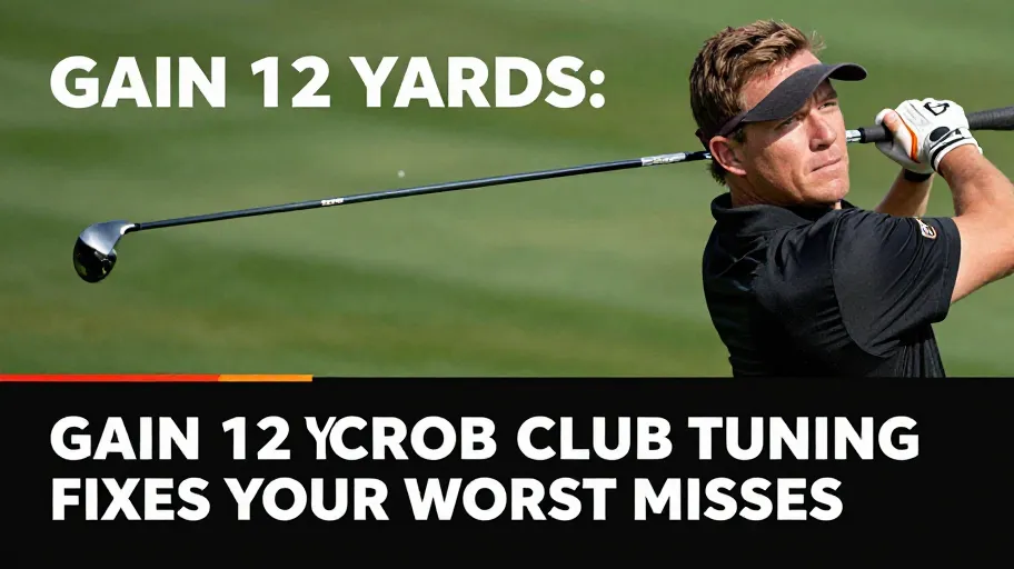 Gain 12 Yards: How DIY Club Tuning Fixes Your Worst Misses