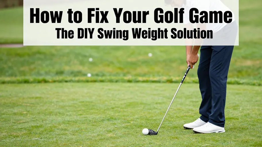 How to Fix Your Golf Game's Hidden Flaw: The DIY Swing Weight Solution