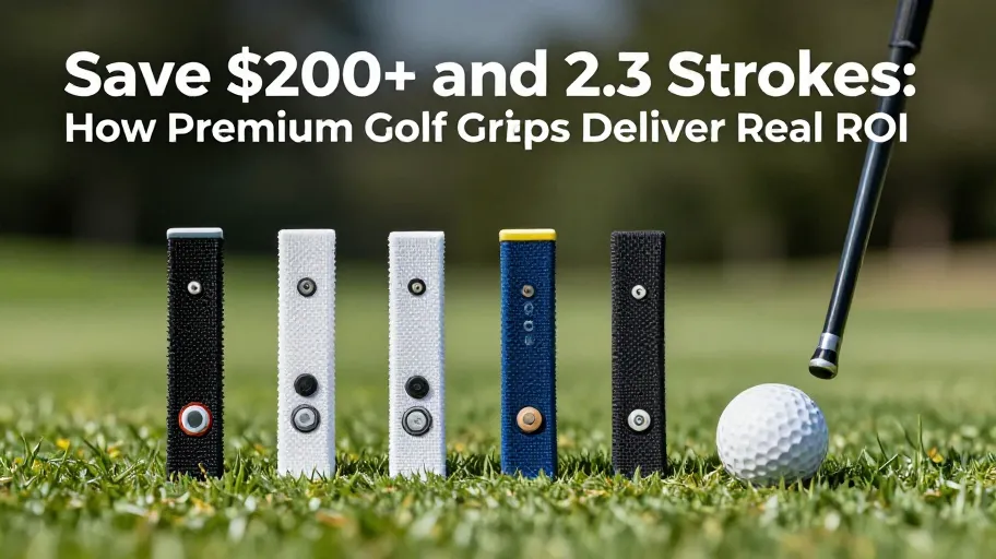Save $200+ and 2.3 Strokes: How Premium Golf Grips Deliver Real ROI