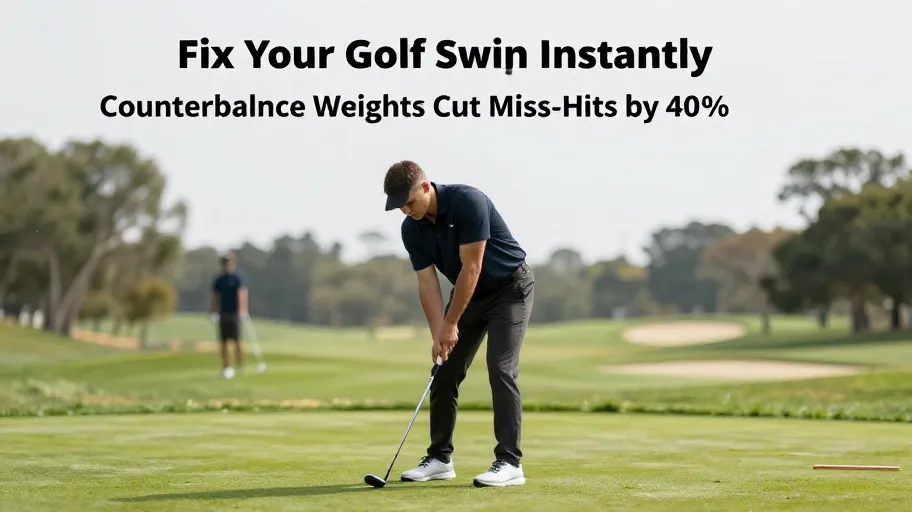 Fix Your Golf Swing Instantly: Counterbalance Weights Cut Miss-Hits by 40%