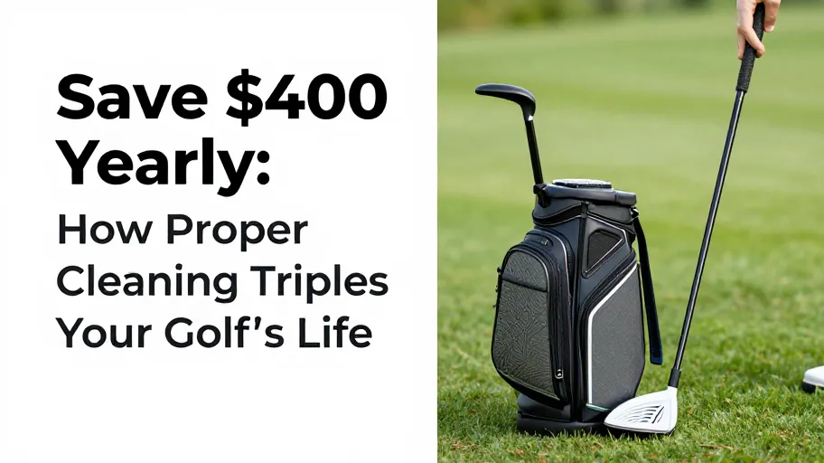 Save $400 Yearly: How Proper Cleaning Triples Your Golf Gear's Life