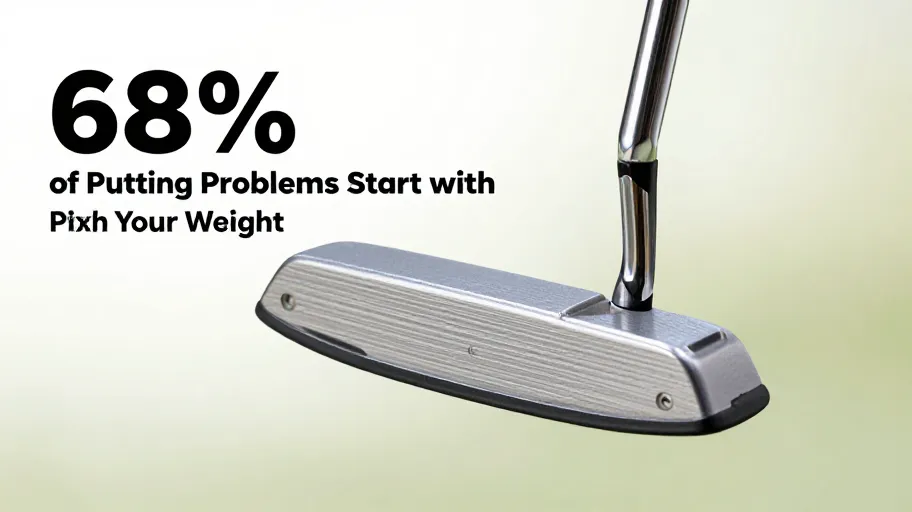 Why 68% of Putting Problems Start With Your Putter's Weight (Not Your Stroke)