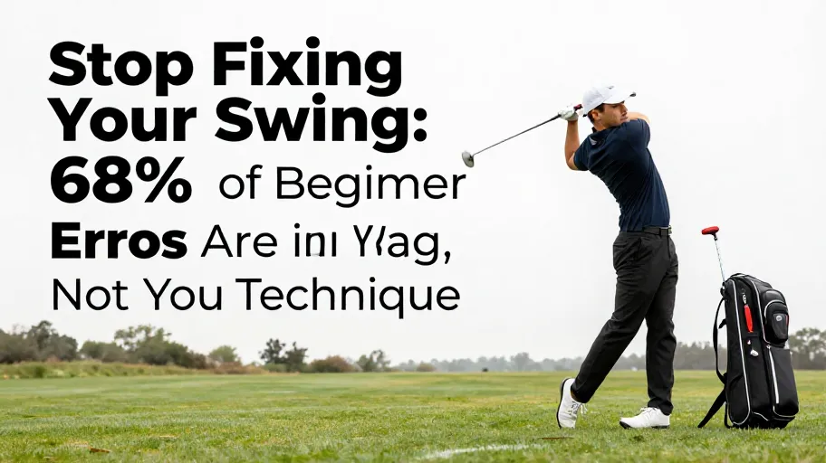 Stop Fixing Your Swing: 68% of Beginner Errors Are in Your Bag, Not Your Technique