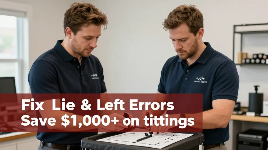 Fix Lie & Loft Errors at Home—Save $1,000+ on Pro Fittings