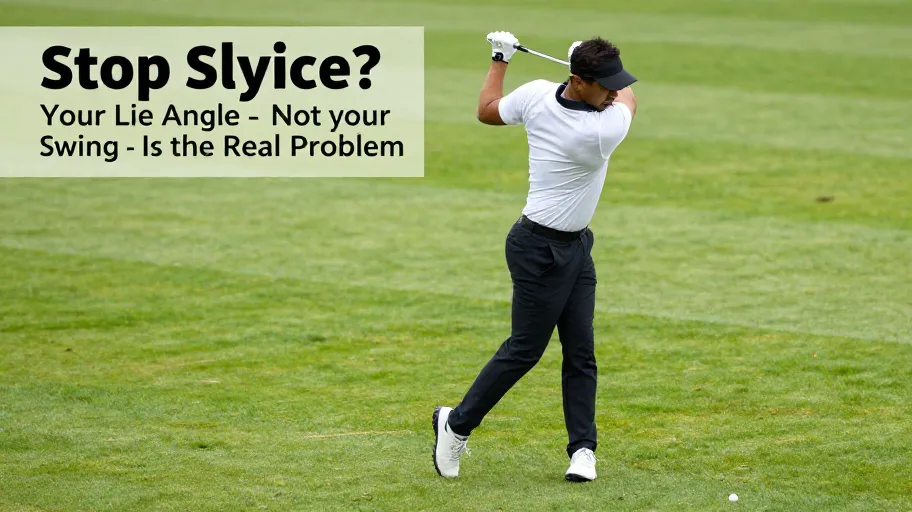 Stop Slicing? Your Lie Angle—Not Your Swing—Is the Real Problem