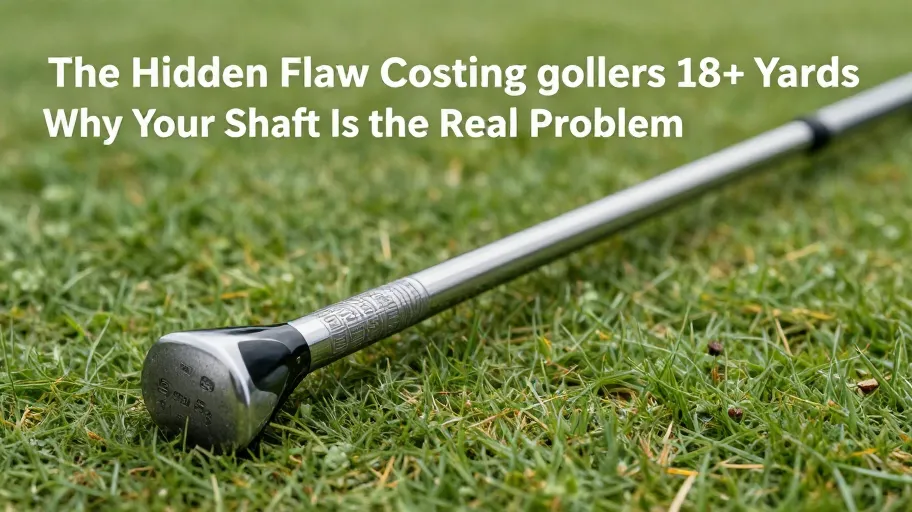 The Hidden Flaw Costing Golfers 18+ Yards: Why Your Shaft Is the Real Problem