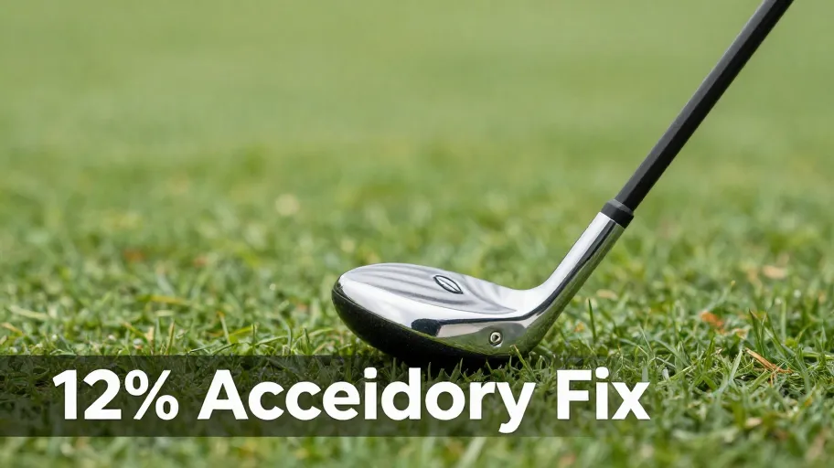 Your Swing Isn't the Problem—Your Clubs Are. Here's the 12% Accuracy Fix