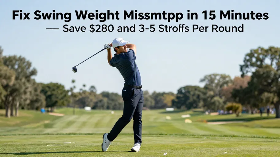 Fix Swing Weight Mismatch in 15 Minutes—Save $280 and 3-5 Strokes Per Round