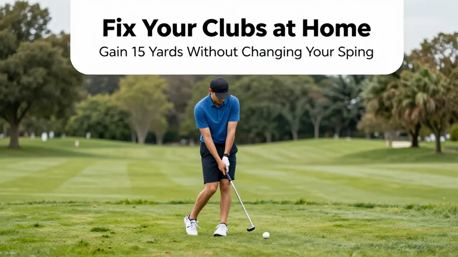 Fix Your Clubs at Home: Gain 15 Yards Without Changing Your Swing
