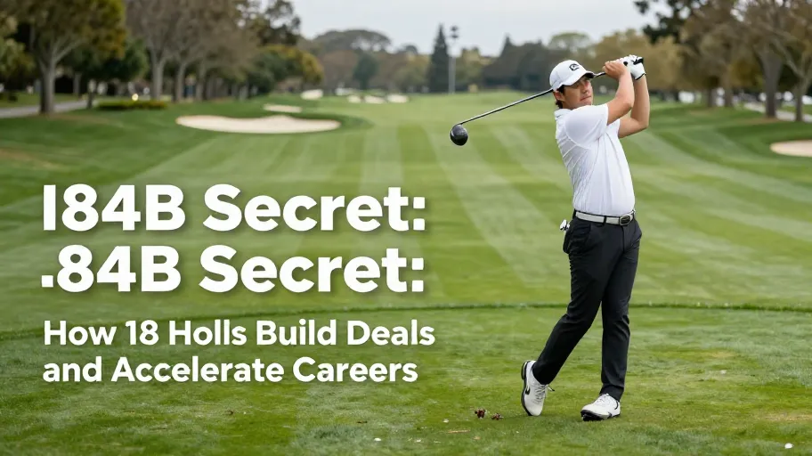 Golf’s $84B Secret: How 18 Holes Build Deals and Accelerate Careers