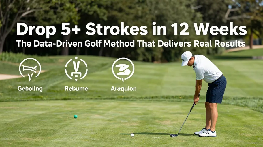 Drop 5+ Strokes in 12 Weeks: The Data-Driven Golf Method That Delivers Real Results