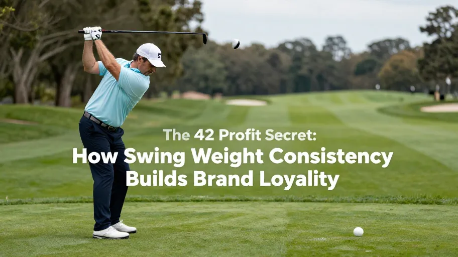 The $42 Profit Secret: How Swing Weight Consistency Builds Golf Brand Loyalty