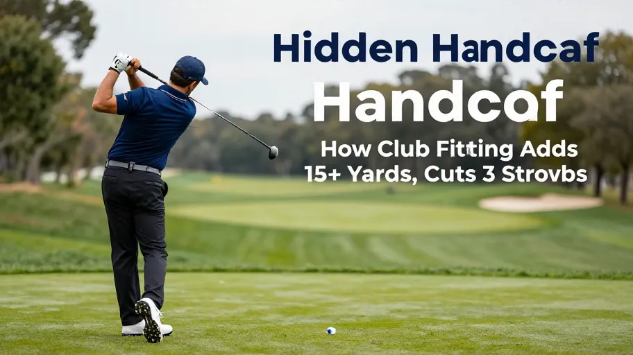 Golf’s Hidden Handicap: How Club Fitting Adds 15+ Yards, Cuts 3 Strokes
