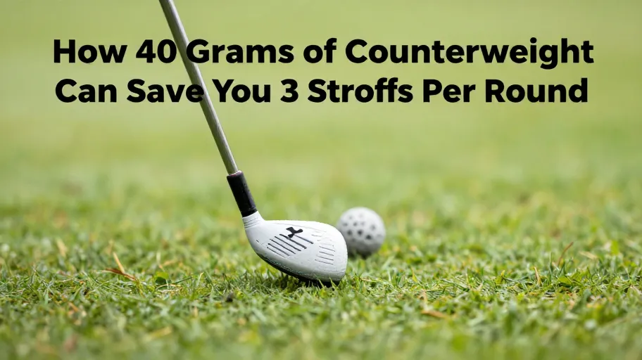 How 40 Grams of Counterweight Can Save You 3 Strokes Per Round