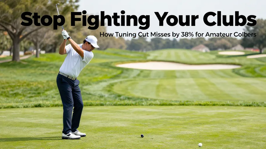 Stop Fighting Your Clubs: How Tuning Cut Misses by 38% for Amateur Golfers