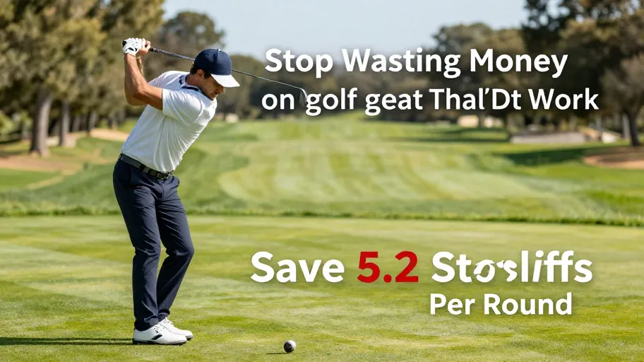Stop Wasting Money on Golf Gear That Doesn’t Work – Save 5.2 Strokes Per Round
