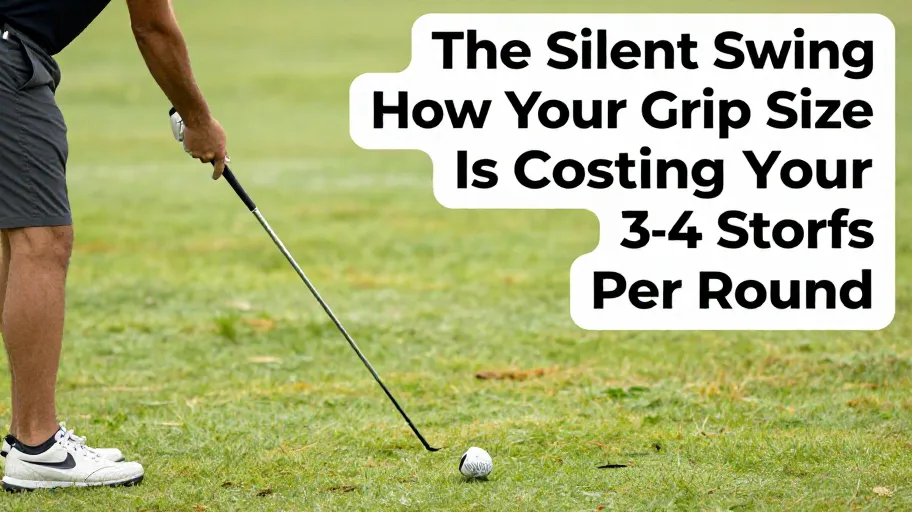 The Silent Swing Saboteur: How Your Grip Size Is Costing You 3-4 Strokes Per Round