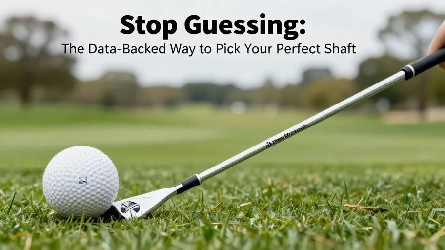 Stop Guessing: The Data-Backed Way to Pick Your Perfect Golf Shaft