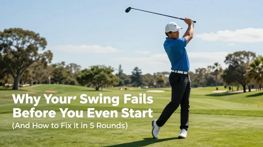 Why Your Golf Swing Fails Before You Even Start (And How to Fix It in 5 Rounds)
