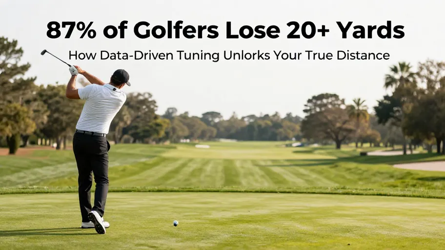 87% of Golfers Lose 20+ Yards: How Data-Driven Tuning Unlocks Your True Distance