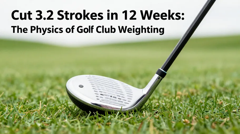 Cut 3.2 Strokes in 12 Weeks: The Physics of Golf Club Weighting