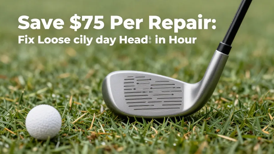 Save $75 Per Repair: Fix Loose Golf Club Heads in Under an Hour