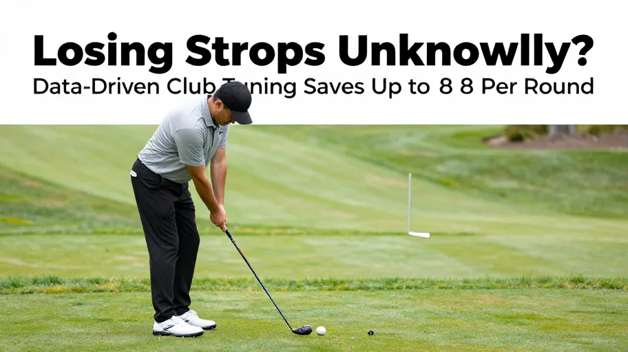 Losing Strokes Unknowingly? Data-Driven Club Tuning Saves Up to 8 Per Round