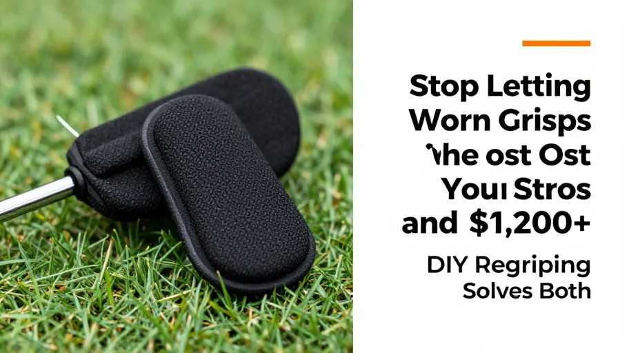Stop Letting Worn Grips Cost You Strokes and $1,200+ – DIY Regripping Solves Both