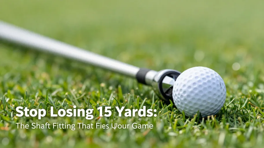 Stop Losing 15 Yards: The Shaft Fitting That Fixes Your Golf Game