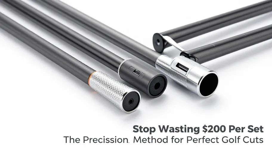 Stop Wasting $200 Per Set: The Precision Method for Perfect Golf Shaft Cuts