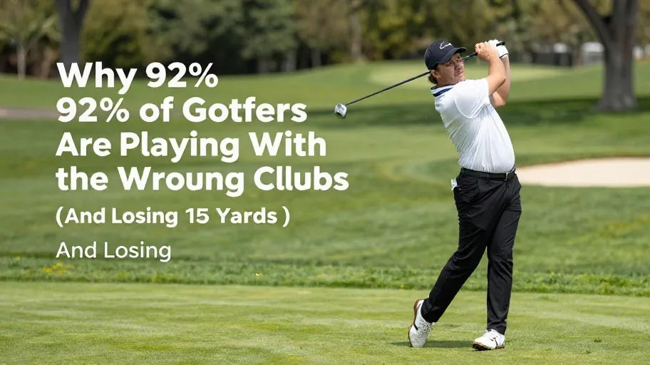Why 92% of Golfers Are Playing With the Wrong Clubs (And Losing 15 Yards)