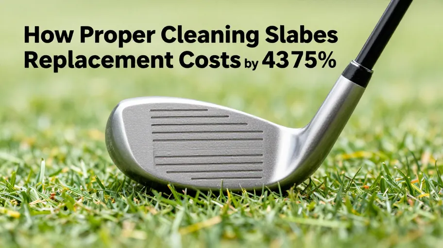 How Proper Cleaning Slashes Golf Club Replacement Costs by 43.75%