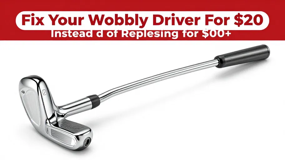 Fix Your Wobbly Driver for $20 Instead of Replacing It for $200+