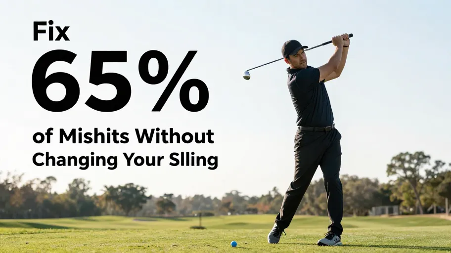 Fix 65% of Mishits Without Changing Your Swing