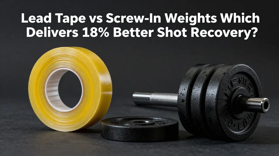 Lead Tape vs Screw-In Weights: Which Delivers 18% Better Shot Recovery?
