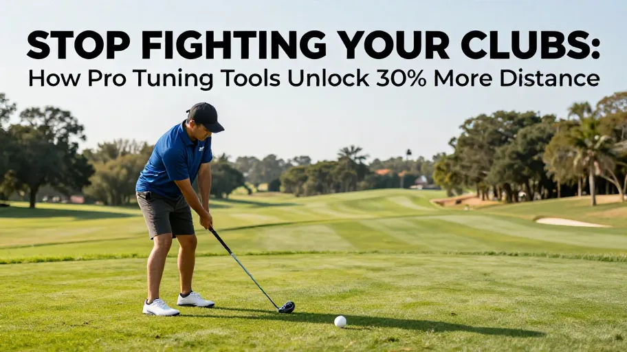 Stop Fighting Your Clubs: How Pro Tuning Tools Unlock 30% More Distance
