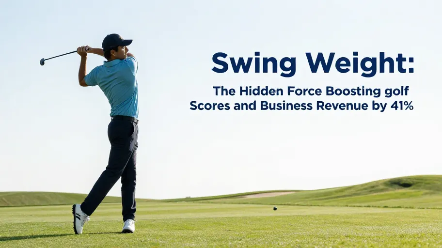 Swing Weight: The Hidden Force Boosting Golf Scores and Business Revenue by 41%