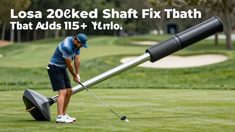 Golfers Lose 20% Distance? The Data-Backed Shaft Fix That Adds 15+ Yards