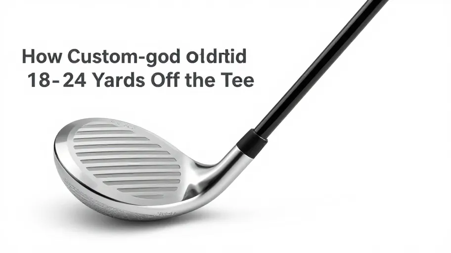 How Custom Golf Clubs Add 18-24 Yards Off the Tee (And Why 70% of Golfers Leave This Distance Behind)