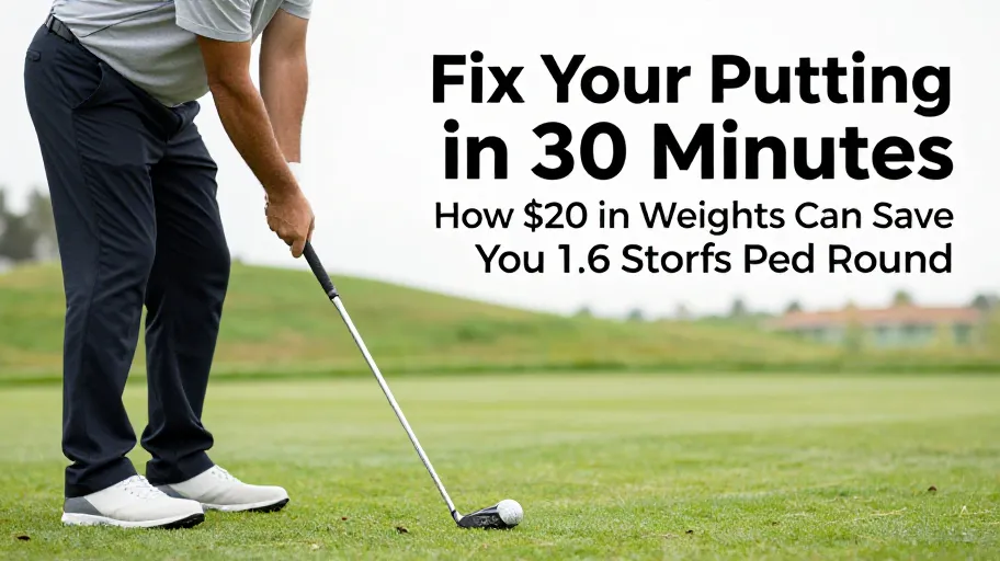Fix Your Putting in 30 Minutes: How $20 in Weights Can Save You 1.6 Strokes Per Round