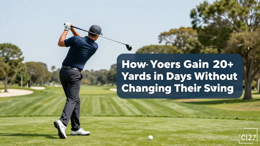 How Golfers Gain 20+ Yards in Days Without Changing Their Swing