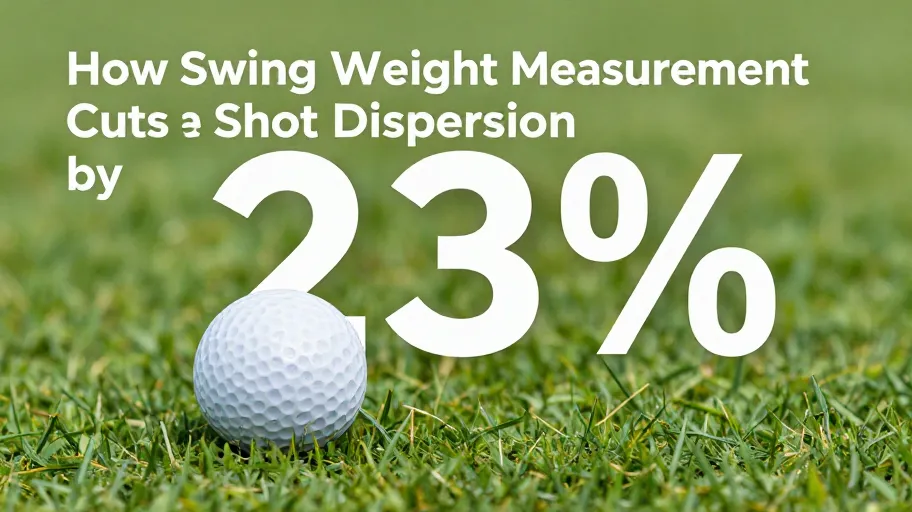 How Swing Weight Measurement Cuts Golf Shot Dispersion by 23%