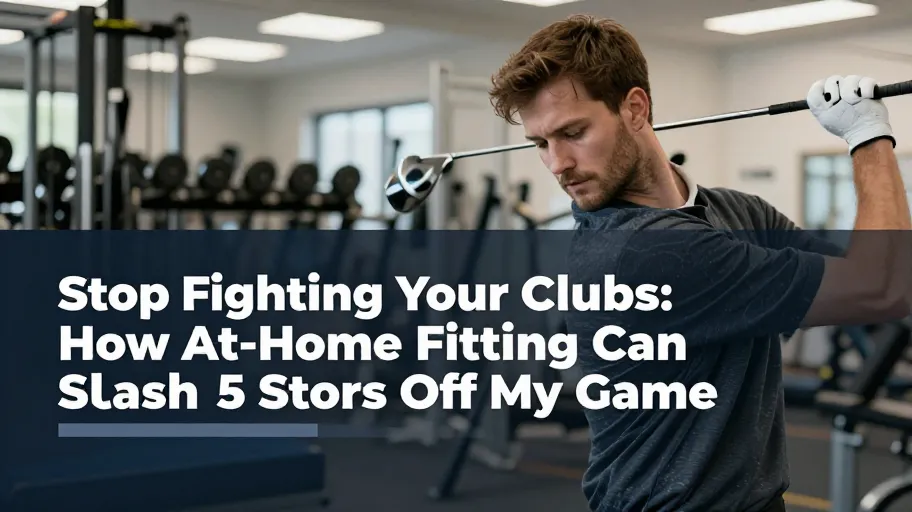 Stop Fighting Your Clubs: How At-Home Fitting Can Slash 5 Strokes Off Your Game